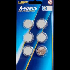 A-Force Batterien<Knopfzellenbatterien CR2032