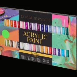 Action Malen & Zeichnen<Avec Acrylfarbenset