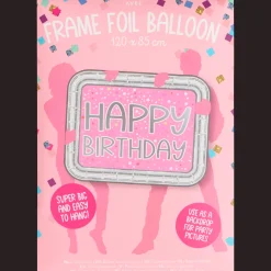 Action Ballons & Girlanden<Avec Folienballon XL Happy Birthday