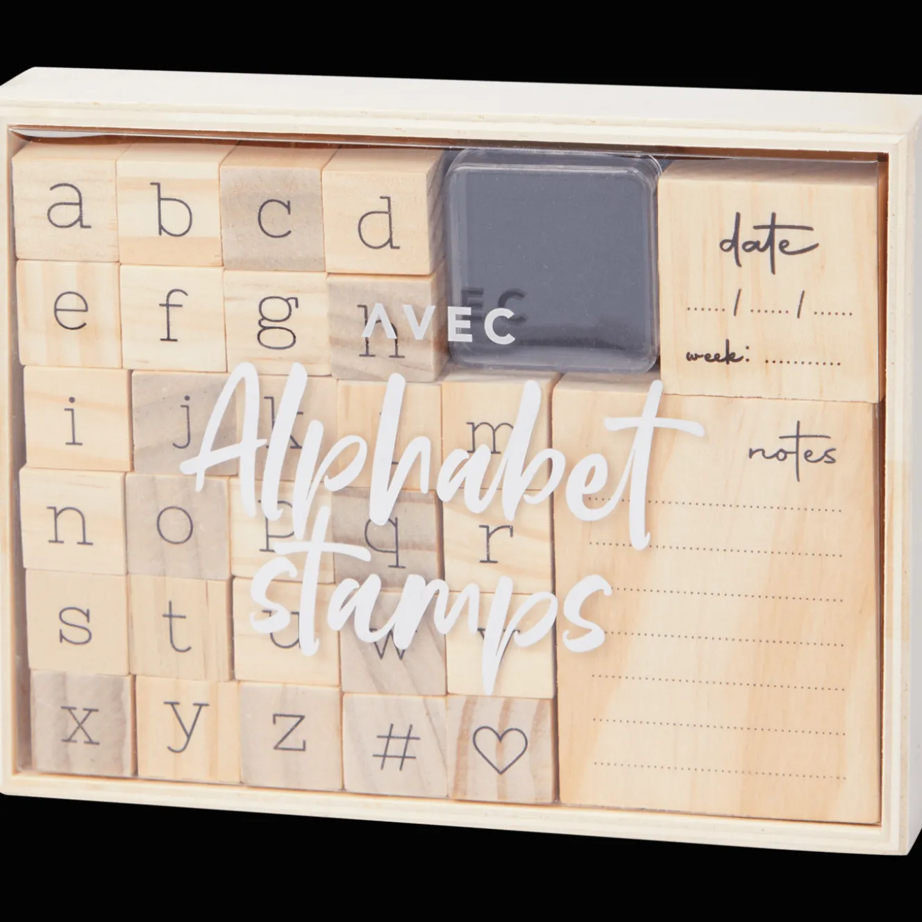 Action Basteln<Avec Holzstempel in der Box