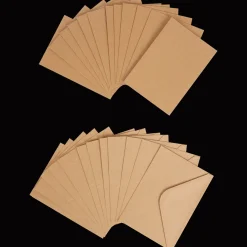 Action Karten<Avec Kraftpapier-Karten und -Umschläge