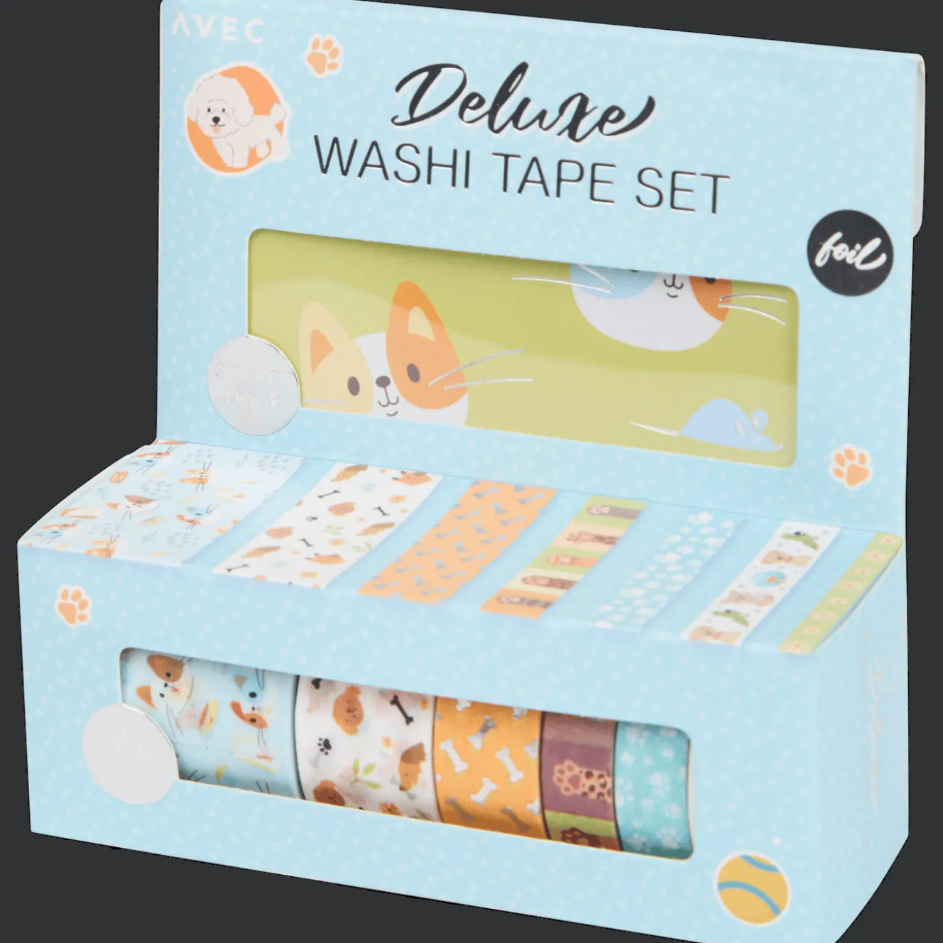 Action Basteln<Avec Washi-Tape-Set