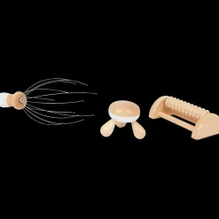 Action Körperpflege<Beauty Star Massageset aus Holz