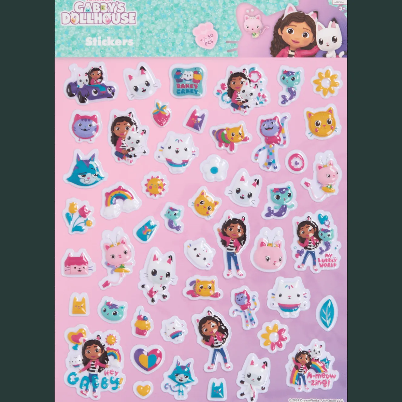 Action Basteln<Bubble-Sticker