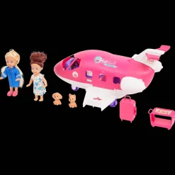Action Kuscheltiere & Puppen<Chloe Girlz Flugzeug-Spielset