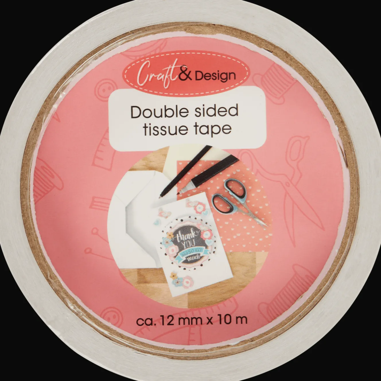 Action Basteln<Craft & Design Doppelseitiges Tissue-Klebeband