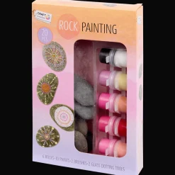 Action Basteln<Craft Sensations DIY-Steinmalset