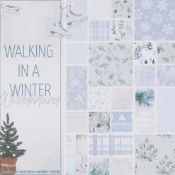 Action Karten<Craft Sensations Weihnachtspapierblock