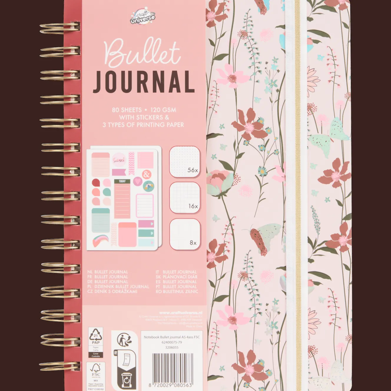 Action Jahresplaner & Kalender<Craft Universe Bullet Journal A5