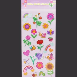 Action Basteln<Craft Universe Glitter Bubble Sticker