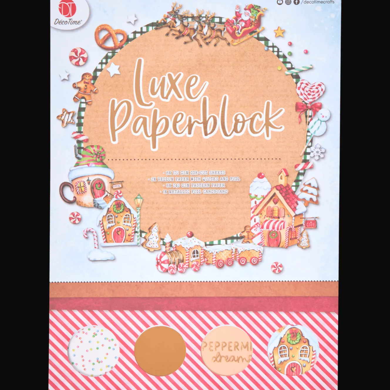 Action Basteln<DécoTime Edler Papierblock
