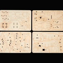 Action Fahrzeuge<3D-Holzpuzzle