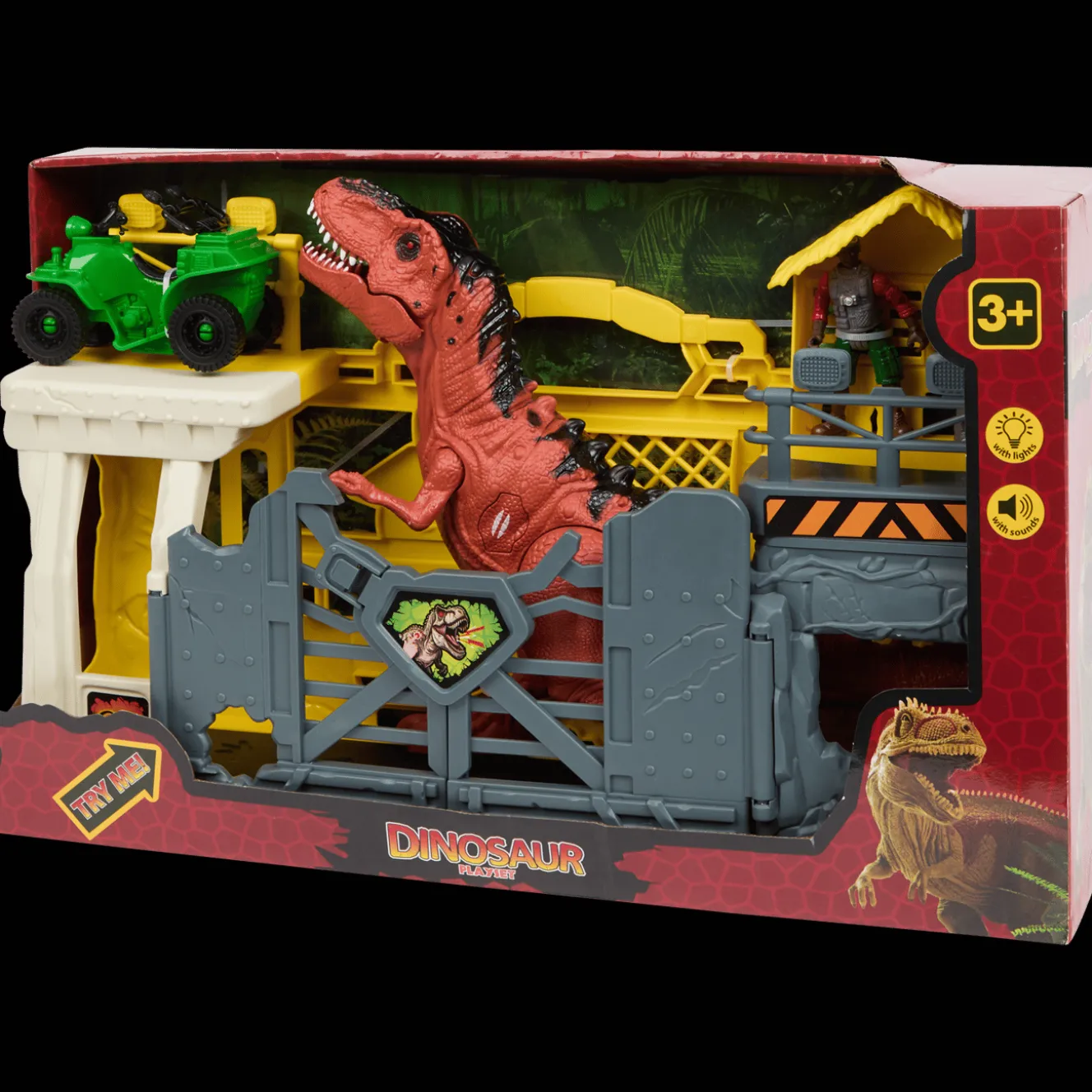 Action Spiele<Dinosaurier-Spielset