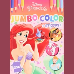 Action Ausmalen & Zeichnen<Disney Mal- und Stickerbuch