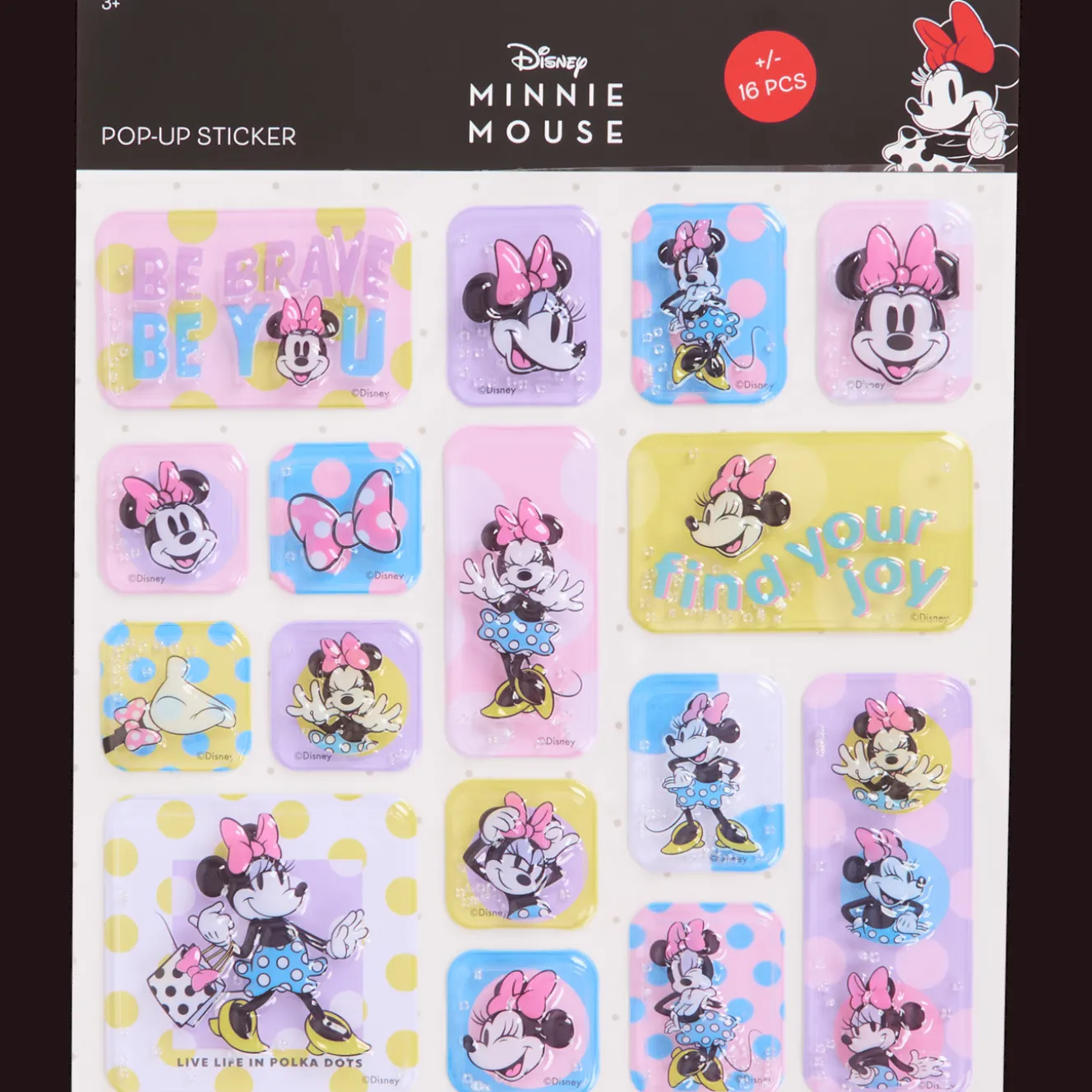 Action Basteln<3D-Sticker