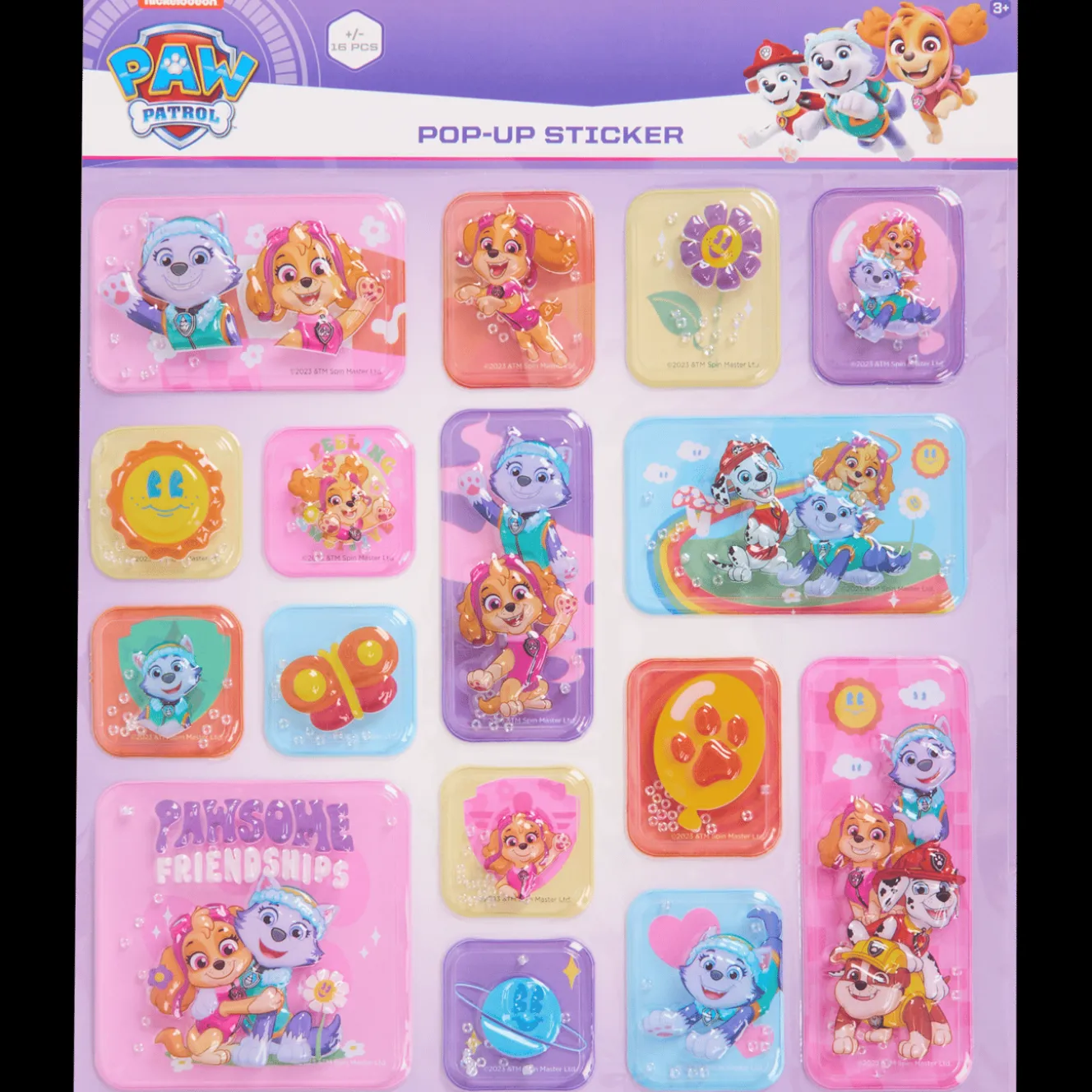 Action Basteln<3D-Sticker