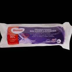 Dumil Abfalleimer<Müllbeutel mit Zugband Lavendel