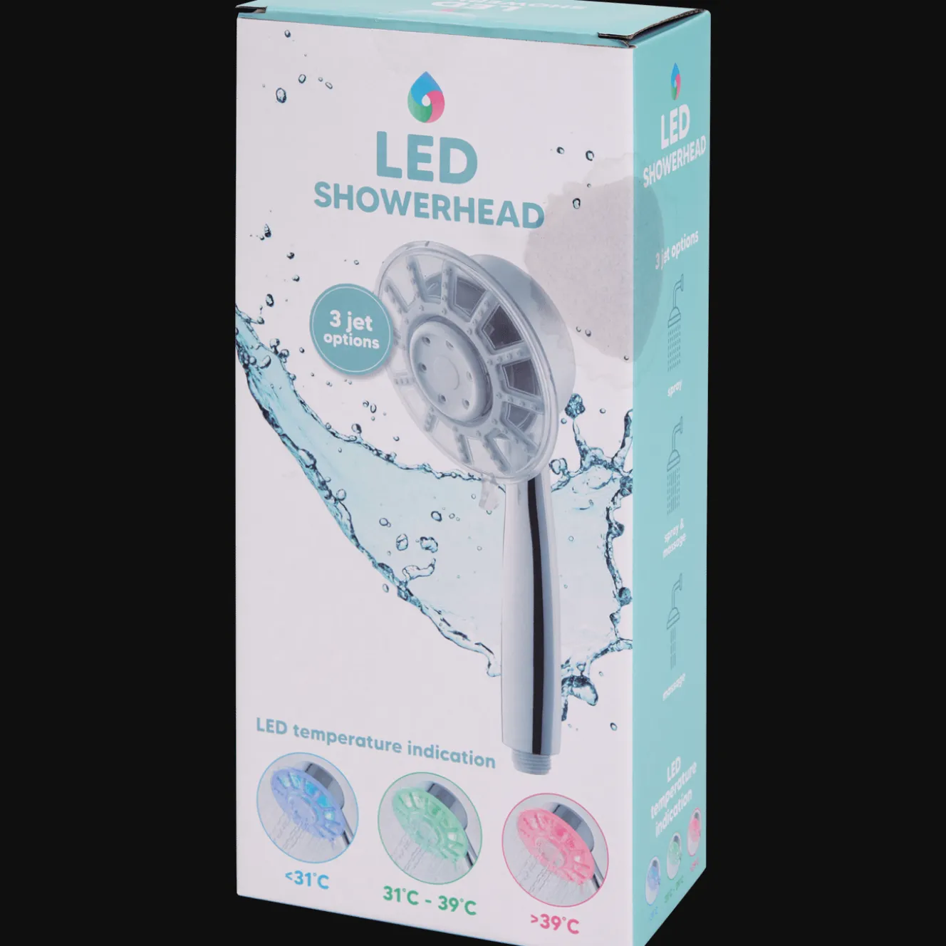 Action Badezimmer- & Wc-Accessoires<Duschkopf mit LED-Licht