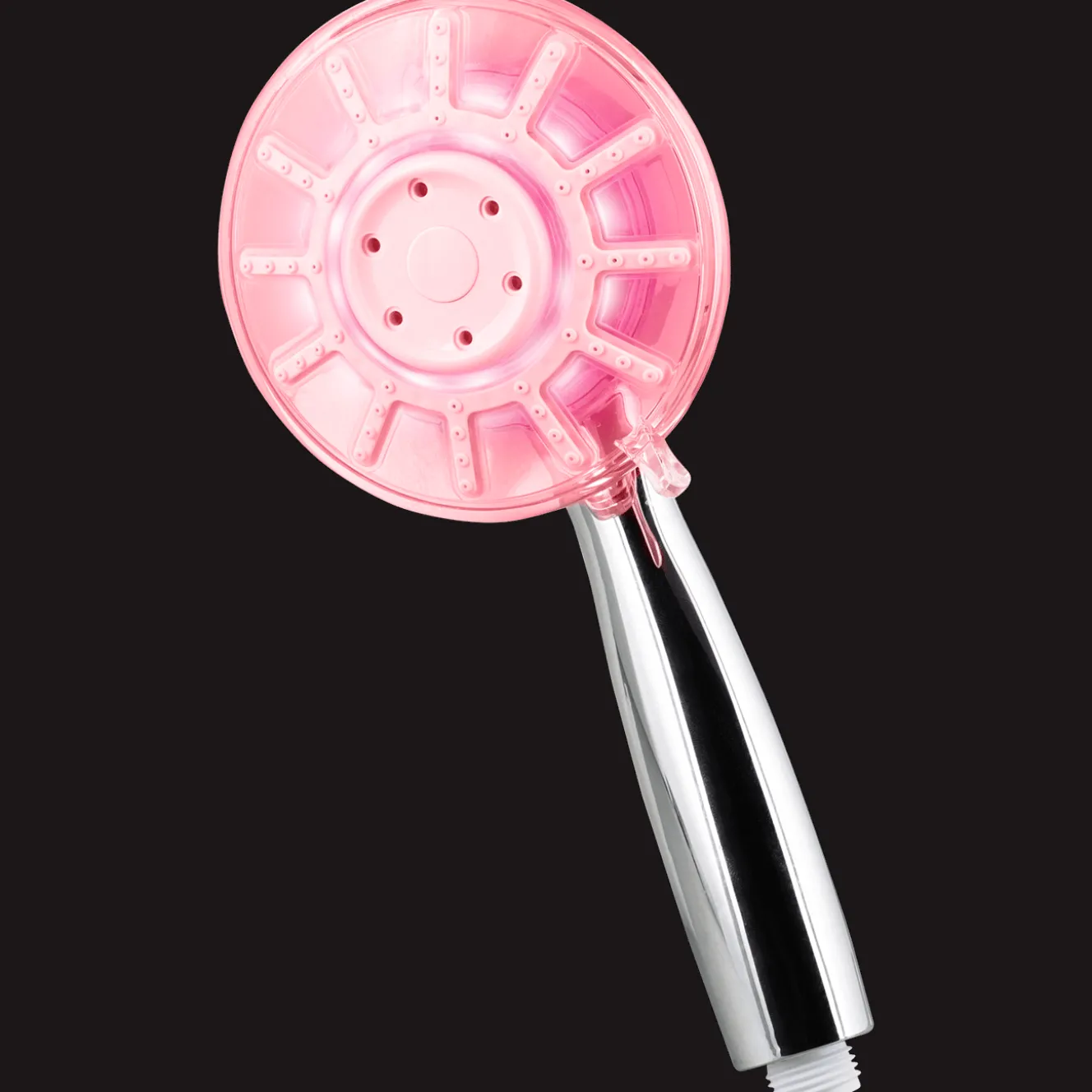 Action Badezimmer- & Wc-Accessoires<Duschkopf mit LED-Licht