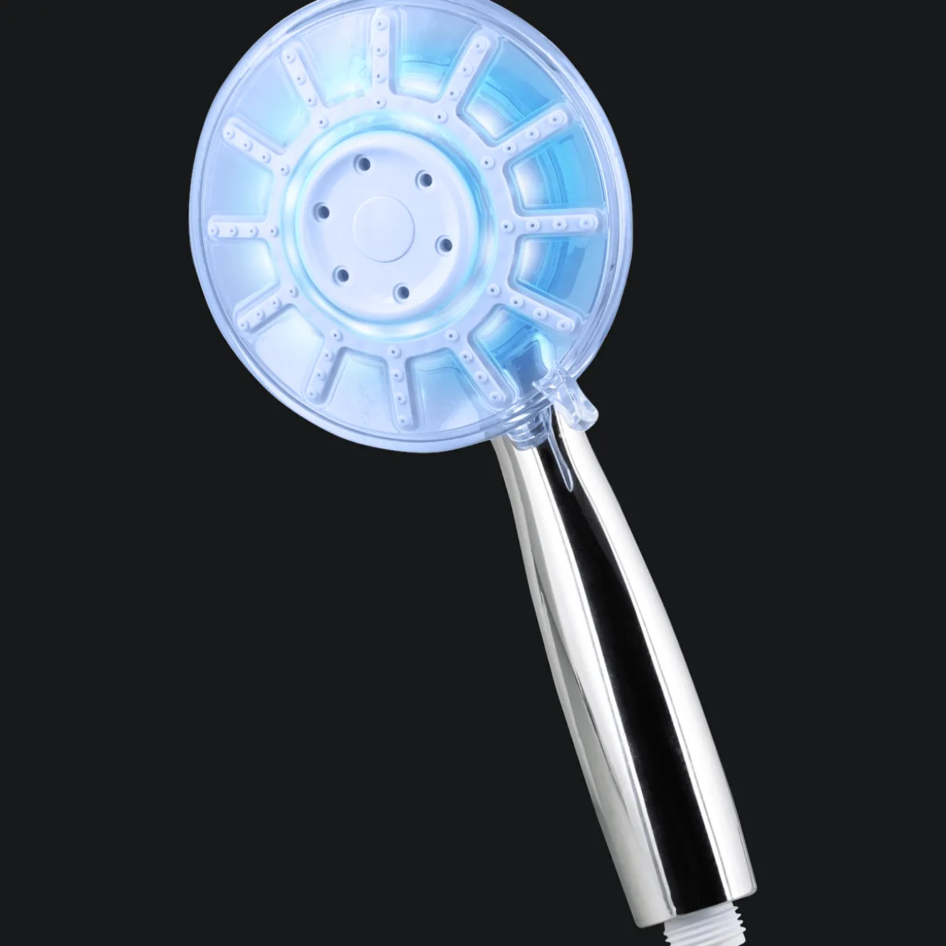 Action Badezimmer- & Wc-Accessoires<Duschkopf mit LED-Licht