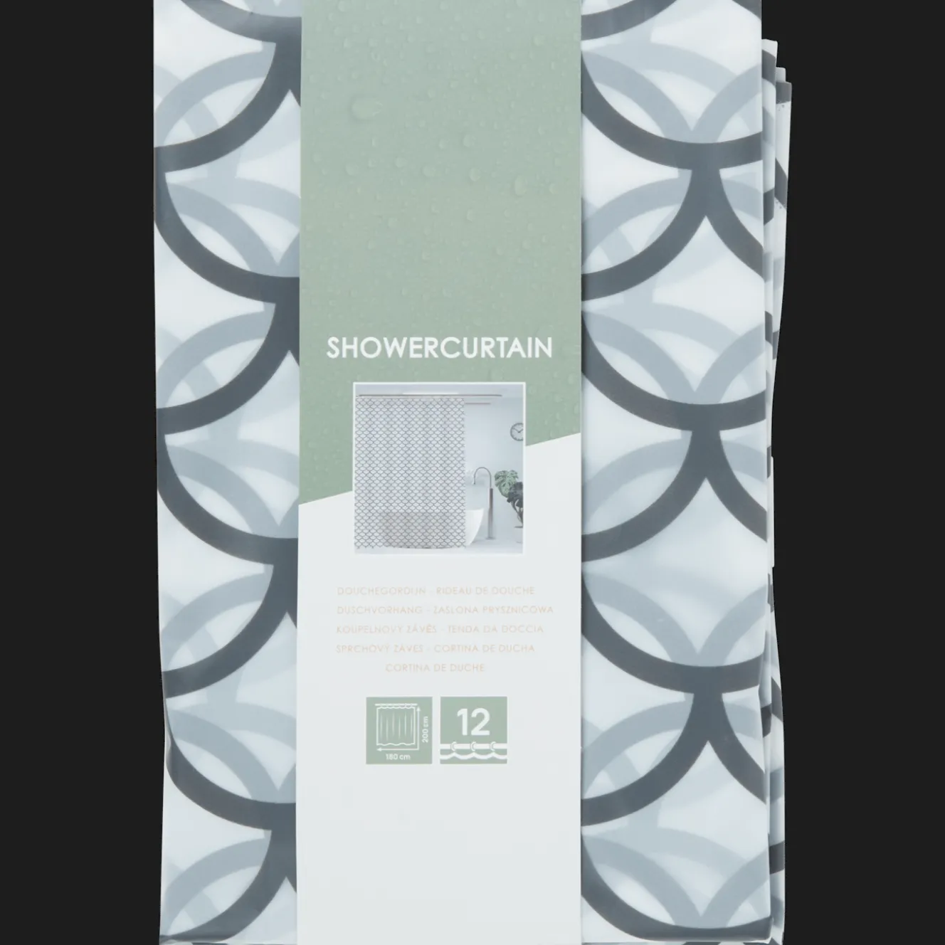 Action Badezimmer- & Wc-Accessoires<Duschvorhang