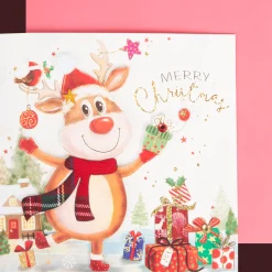 Action Karten<3D-Weihnachtskarte