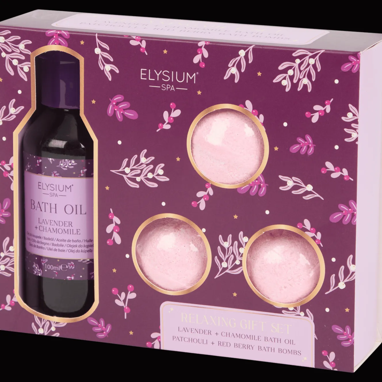 Action Bade- Und Duschartikel<Elysium Spa Badeöl + Sprudelbadekugel-Set
