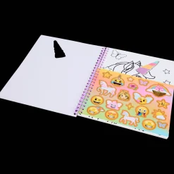 Action Ausmalen & Zeichnen<Emoji Malbuch