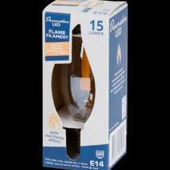 Action Beleuchtung<Eurodomest Filament-Leuchte Kerze