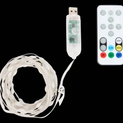 Action Beleuchtung<Eurodomest Musik-LED-Lichterkette