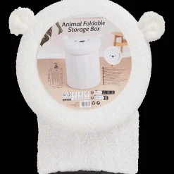 Action Wohnaccessoires<Faltbarer Aufbewahrungshocker Teddyplüsch