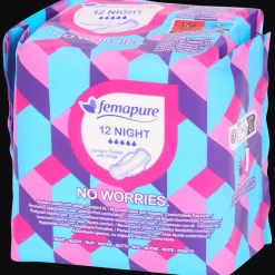 Action Körperpflege<Femapure No Worries Damenbinden Nacht