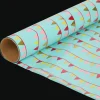 Action Geschenkverpackung<Geschenkpapier mit Metallic-Print