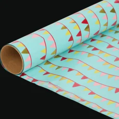 Action Geschenkverpackung<Geschenkpapier mit Metallic-Print