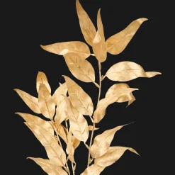 Action Kunstpflanzen & -Blumen<Goldfarbener Kunstzweig