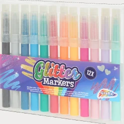 Action Ausmalen & Zeichnen<Grafix Glitzerstifte