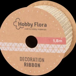 Action Basteln<Hobby Flora Dekoband