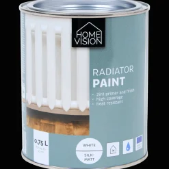 Action Farbe<Home Vision 2-in-1-Heizkörperfarbe weiß