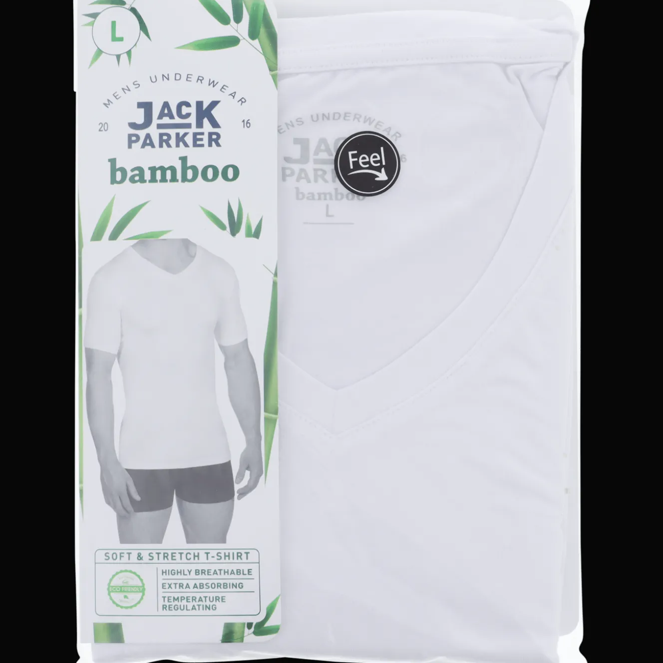 Jack Parker Kleidung<T-Shirt aus Bambus