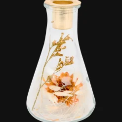Action Kerzenhalter<Kerzenhalter mit Trockenblumen