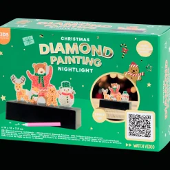 Action Basteln<Kids Kingdom Diamond Painting Weihnachtslampe