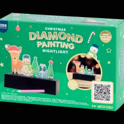 Action Basteln<Kids Kingdom Diamond Painting Weihnachtslampe