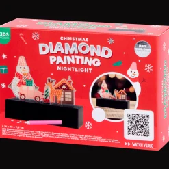 Action Basteln<Kids Kingdom Diamond Painting Weihnachtslampe