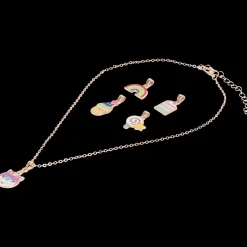 Action Uhren & Schmuck<Kinder-Halskette mit austauschbaren Anhängern
