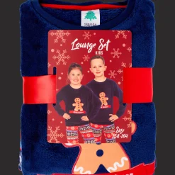 Action Kleidung<Kinderschlafanzug mit Weihnachtsmotiv