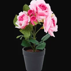 Action Kunstpflanzen & -Blumen<Künstliche Rose im Topf