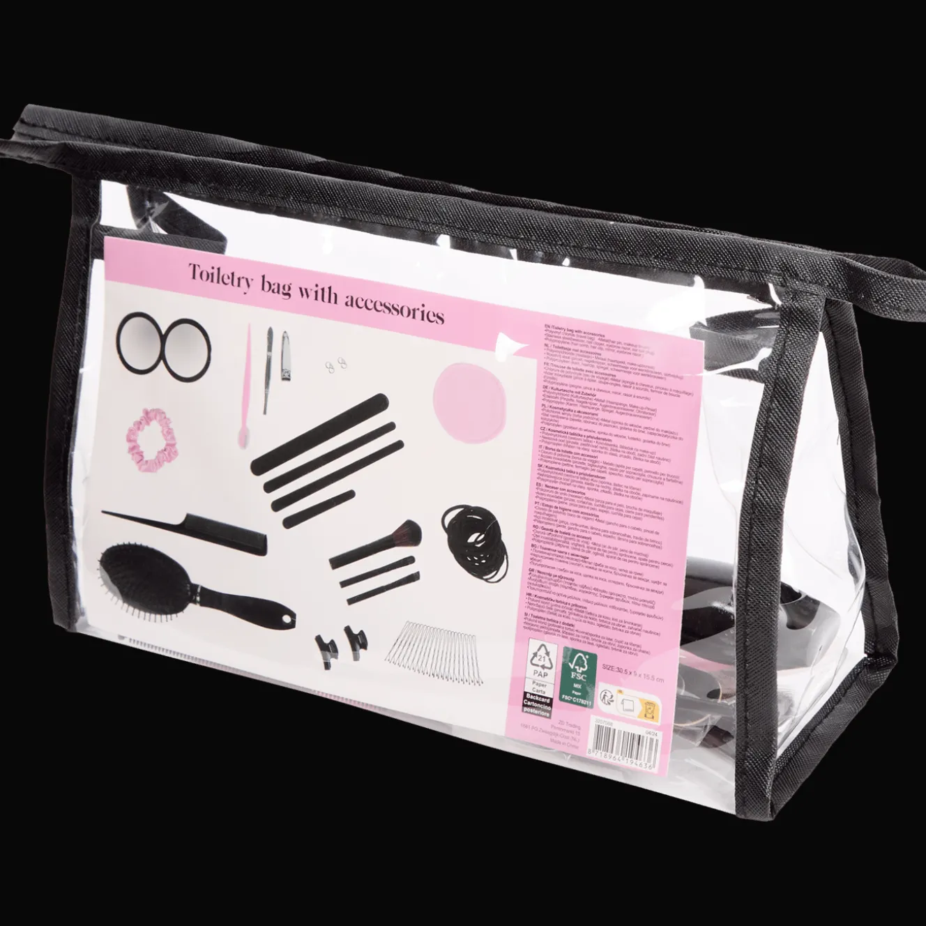 Action Make-Up<Kulturtasche mit Zubehör