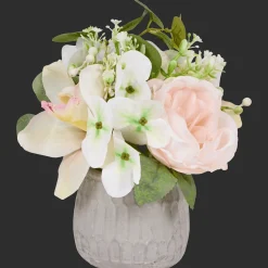 Action Kunstpflanzen & -Blumen<Kunstblumenstrauß im Topf