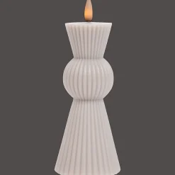 Action Kerzen<LED--Riffelkerze