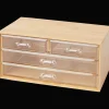 Action Make-Up<Make-up-Organizer aus Bambus